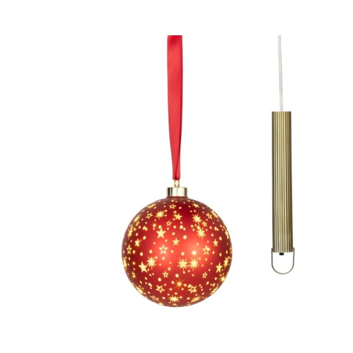 SFERA 15 LED STELLINE D.14 LUCE CALDA